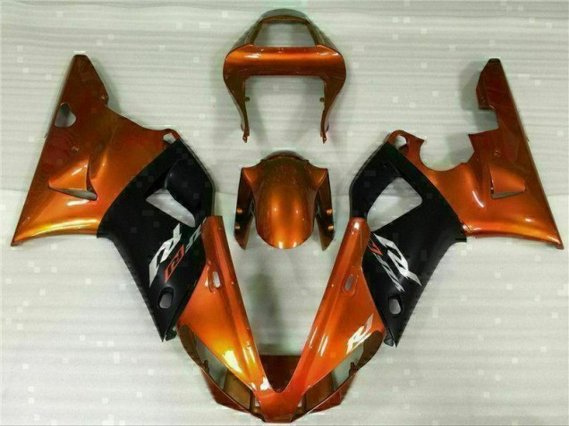 Plásticos Yamaha R1 2000-2001 - Laranja Plásticos Yamaha R1 2000-2001 - Laranja